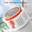 LED Camping Lantern Solar/USB Powered Rechargeable Camping Lamp, 5 Lighting Modes Hanging Tent Light 3