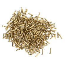 500Pcs Hollow Rivets 65 Copper Smoothing Surfaces