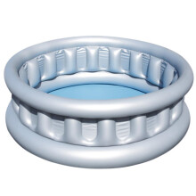 Paddling Pool Inflatable Swimming Pool Blue 152x43cm Durable Outdoor Water Fun for Kids and Adults