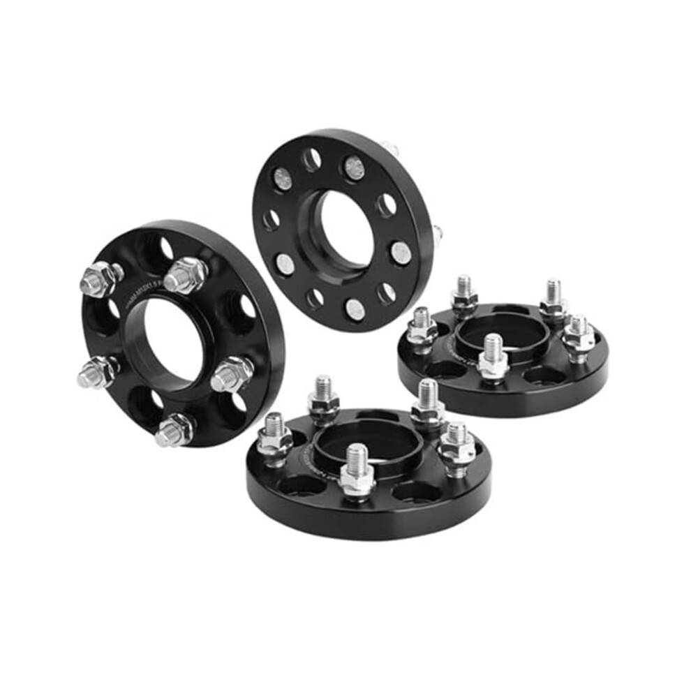Wheel Spacers Adapters 20Mm 5X4.5 Hubcentric For Ford Fusion Escape 5 Lug Set 67.1Mm Hub Bore 12X1.5 Studs 9084446800968