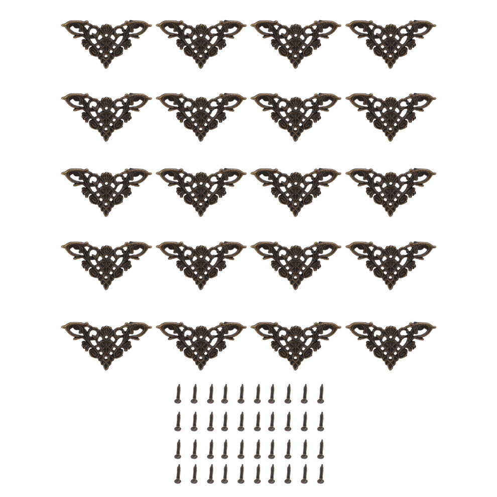20Pcs Corner Protector Zinc Alloy Classical Retro