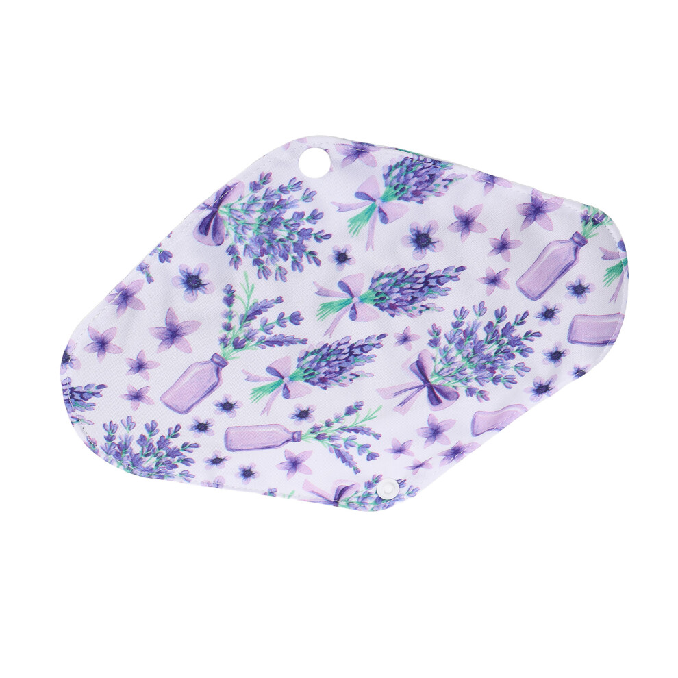 5pcs Bamboo Charcoal Washable Sanitary Pads, 18x25cm, Waterproof, Reusable