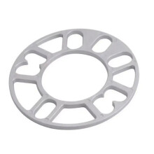 Cars Wheel Spacers 1PC 8mm Alloy Aluminum Tire Spacer Adaptor for 3/5/6/8/10mm Wheel Compatibility