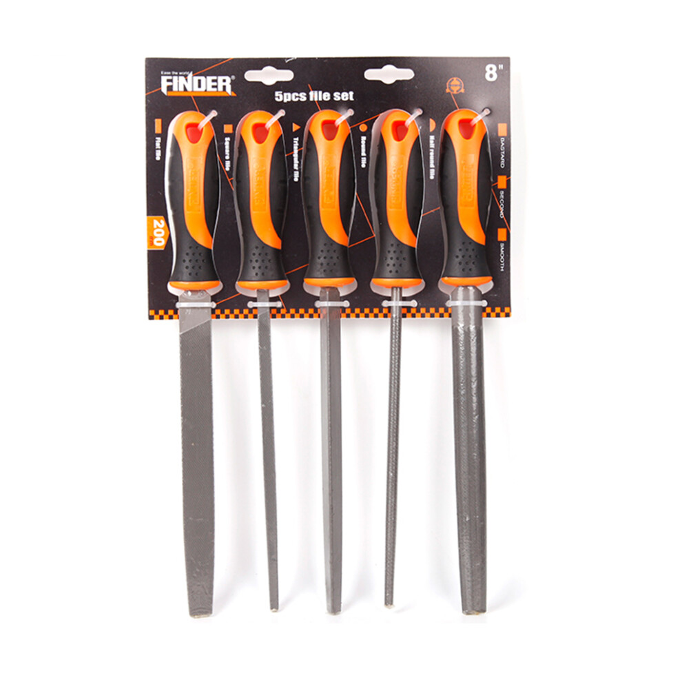 Medium-Toothed Metal Files Set Metalworking Woodworking Steel 7754000101764
