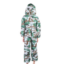 Double Zippers Beekeeping Suit Jacket, Polyester Cotton, L-XXL