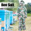Double Zippers Beekeeping Suit Jacket, Polyester Cotton, L-XXL 9