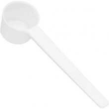 Small Plastic Spoon 5g Measuring Spoon Long Handle Sugar Salt Spoon Teaspoon Kitchen Cooking Seasoning Oil Coffee Tea 10 Pieces