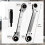 Ratchet Wrench Air-CT-122A straight + conversion screw 5