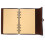 Leather Writing Journal Notebook, Maleden Classic Spiral Bound Notebook Refillable Diary 3
