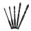 Black Hexagon Handle Crucifix for Triangle Drill 5 PC Set Alloy 5