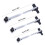 Quick Release Ratchet Wrench Dual-use Spanner-s2*s4-s2.5*s4.5 6