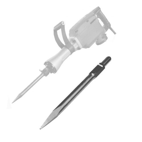1 PCS for Concrete and TilePoint-30x380 yellow flat chisel 2