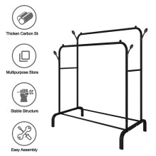 Heavy Duty Clothes Rail Rack Hanging Display Stand Shoes Storage Shelf