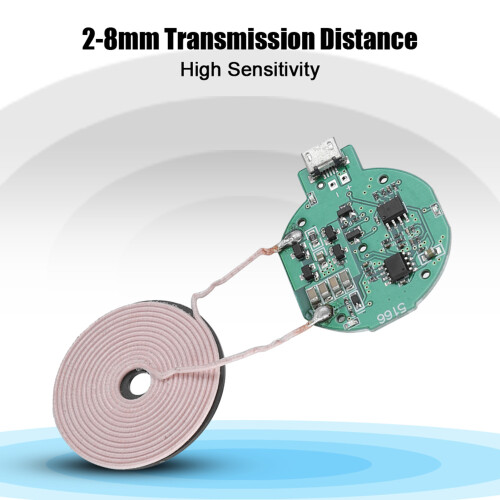 High Charging Efficiency Mini QI Wireless Charger 1