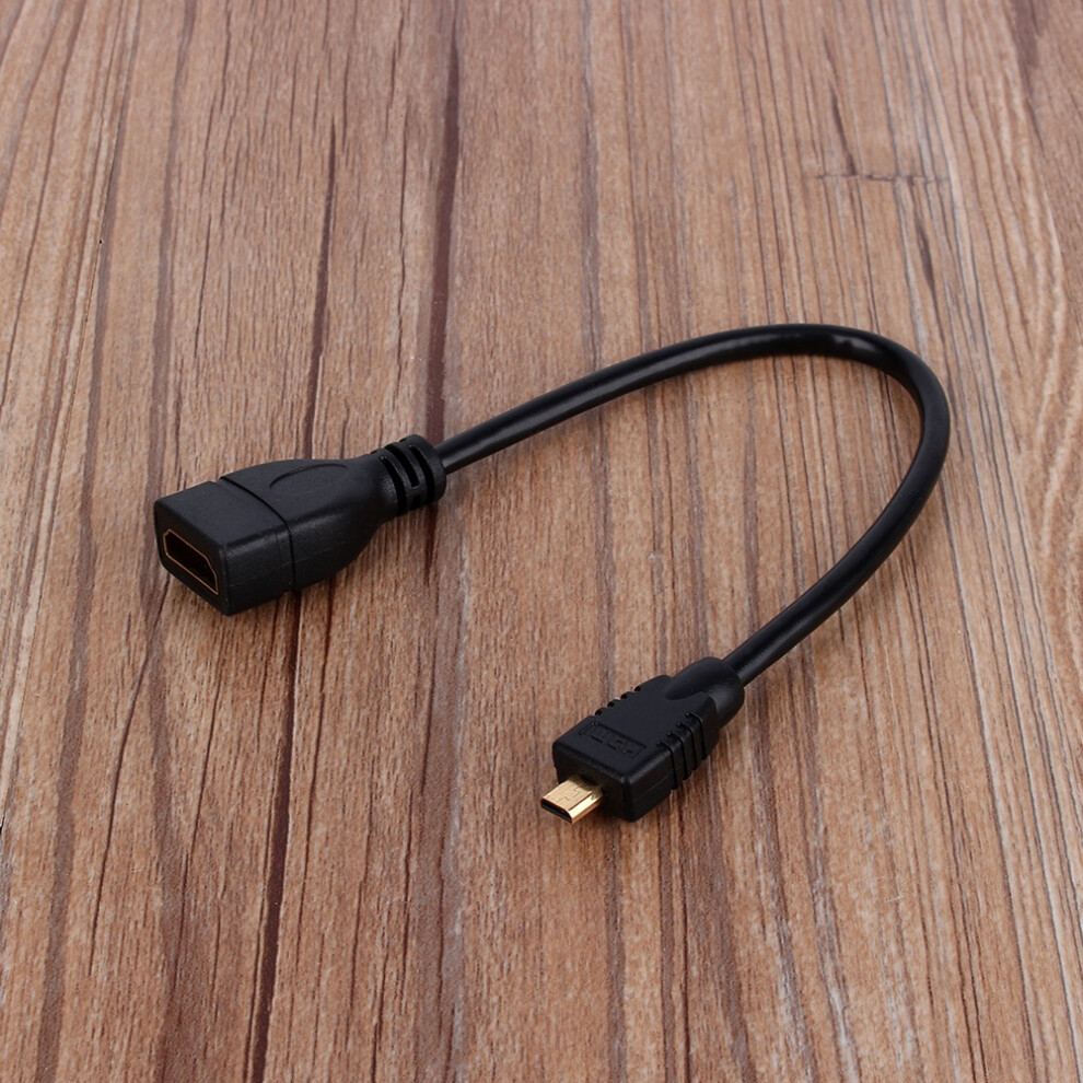 Micro Hdmi Male To Hdmi Female Converter Adapter 8320539994741
