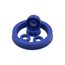 Sealing Gasket UN-40 PU Piston Rod Seals 10PCS 40x50x6 Hydraulic Oil Seal for Cylinder Shaft Compatibility