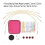 13 Pair Interchangeable Knitting Needles Set, Circular Knitting Needles with 2.75mm-10mm 21