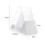Slanted Plastic Pen Holder | Compact 16.5x7x15cm Multi-Use Organizer 2