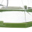 Cubierta para comida de microondas verde hierba 29x26x12cm 6