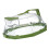 Cubierta para comida de microondas verde hierba 29x26x12cm 9