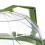 Cubierta para comida de microondas verde hierba 29x26x12cm 8