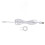 Blue Switch 61-Key 60% RGB Mechanical Keyboard, White, 3000mAh 7