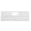 Blue Switch 61-Key 60% RGB Mechanical Keyboard, White, 3000mAh 6