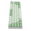 Blue Switch 61-Key 60% RGB Mechanical Keyboard, White, 3000mAh 15