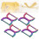 4Pcs Double D Rings 25mm Durable Strong Easy Use 11