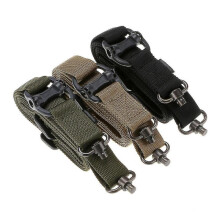 Khaki Tactical Ms4 Multi-function Gun Rope High-quality Nylon Single Point Double Point Belt Field Expansion Equipment Lanyard