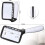 Rectangular Reading Magnifier with 5 LED Lights 2X Magnification for Elderly or Visually Impai 14