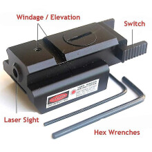20mm Orbital Tactical Ultra Low Baseline Red Laser Sight Mini Infrared Laser Sight