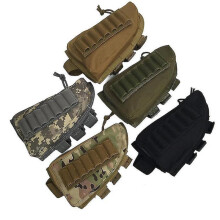 Acu Color Tactical Multifunctional Cheek Support Bag Field Expansion Training Nylon Bullet Bag Tactical Sports Accessory Bag