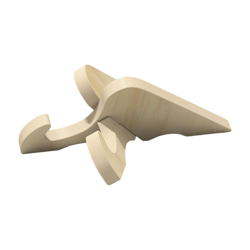 Skateboard Stand Portable Wood Holder for Longboards Easy Assembly Sturdy Design Fits All Sizes-image-OPC-PKDF8MW-NEW