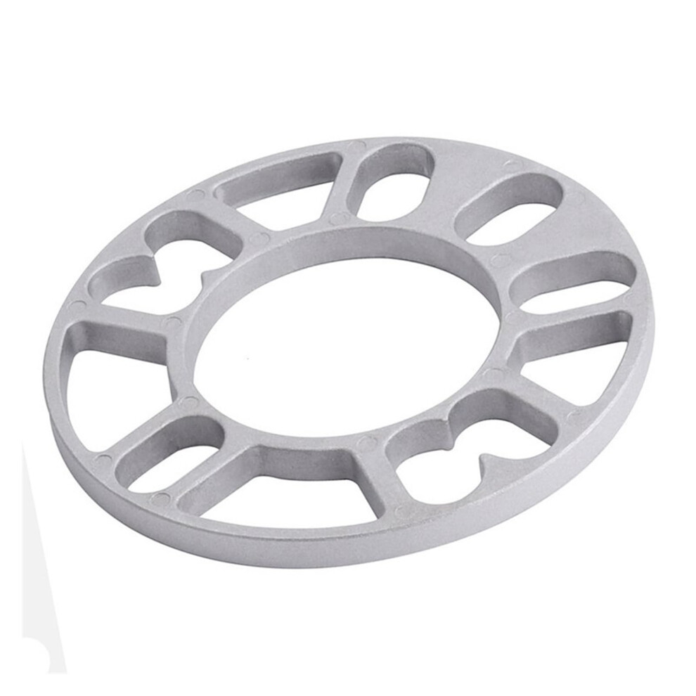 Wheel Adapters 4Pcs Aluminum Wheel Spacer Shims 8Mm For 4X100 4X114.3 5X100 5X108 5X114.3 5X120 Silver 9016109723581