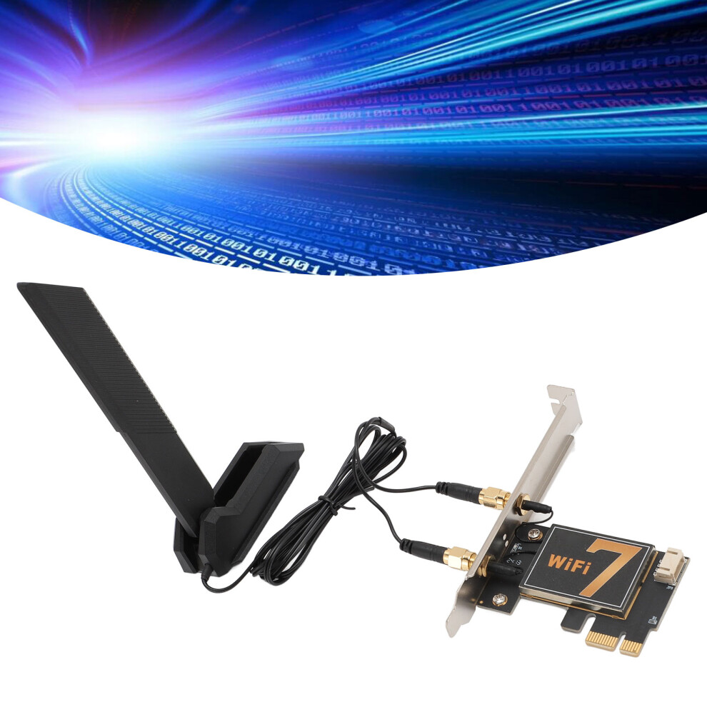 Be200ngw 8774Mbps Pcie Wifi 6E Card With 12Db Folding Antenna 4931347933064