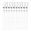 10Pcs 0.5mm Micro Line Pens Excellent Black Inks 10