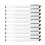 10Pcs 0.5mm Micro Line Pens Excellent Black Inks 9