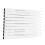 10Pcs 0.5mm Micro Line Pens Excellent Black Inks 5