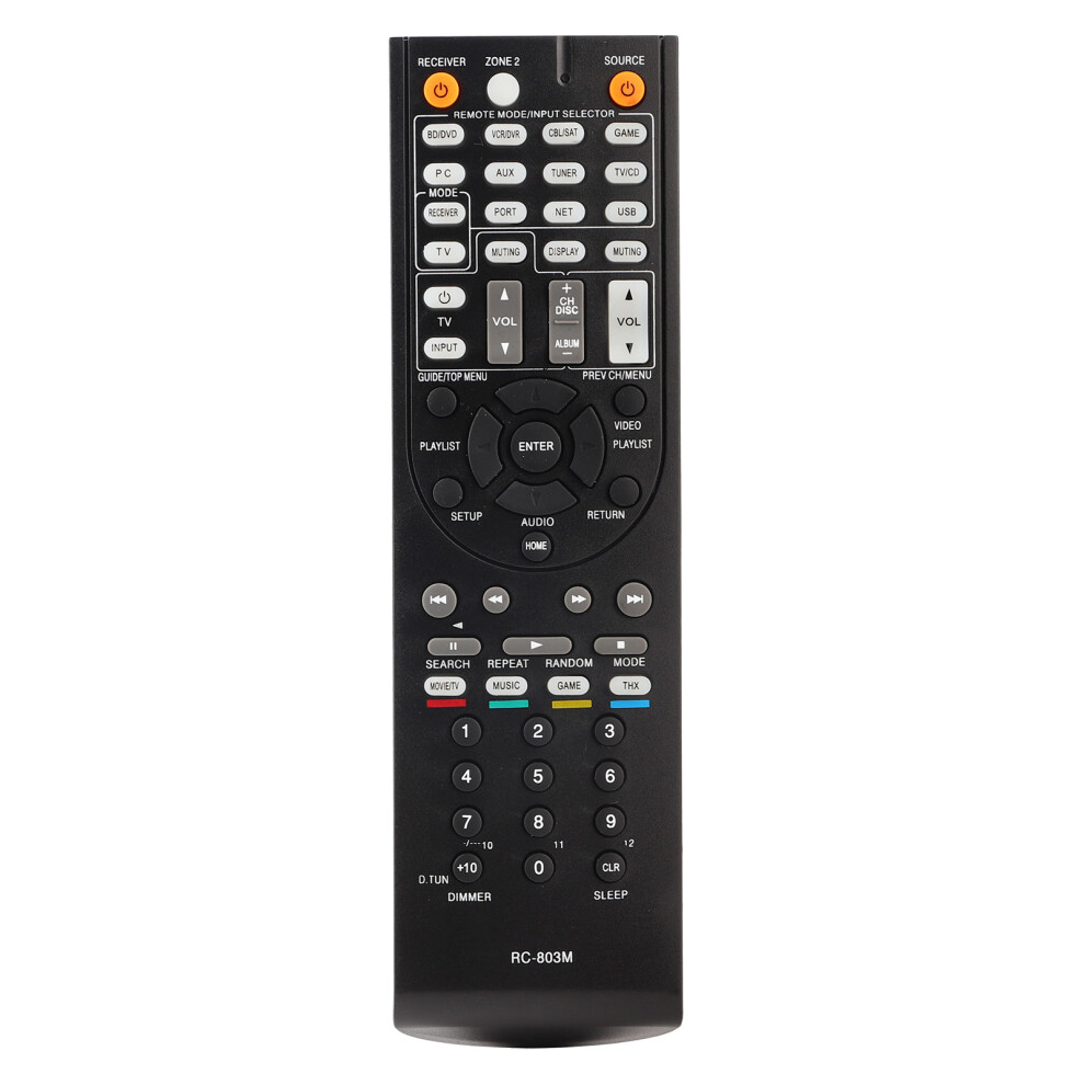 Rc803m Remote Control Fit For Onkyo Av Receiver 8320539997193
