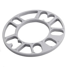 Aluminum Car Wheel Spacers 4PCS 3mm 5mm 8mm 10mm Shims Compatible with 4x100 4x114.3 5x100 5x108 5x114.3 5x120 Black 8MM