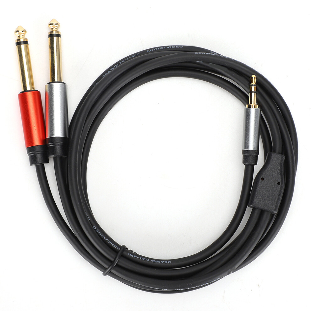 Audio Cable 2 In 1 1.8M 3.5Mm To 6.35Mm 8320539997438