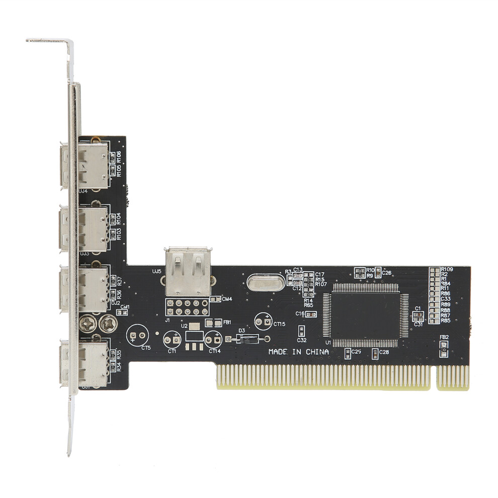 Pci Expansion Card To 4 Port Usb2.0 Hub Adapter 8320539997735
