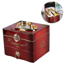 Musical Jewelry Box,rotating Vintage Music Case,gift\ballerina Dancer
