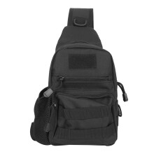 Camouflage Sports Sling Bag, 20L Outdoor Haversack, 25x17x10cm