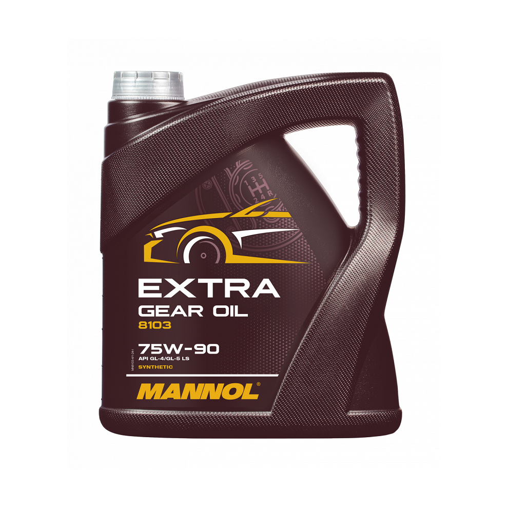 Mannol Extra Gear Oil 8103 - 75W90 Fully Synthetic GL-4 GL-5 LS - 5L