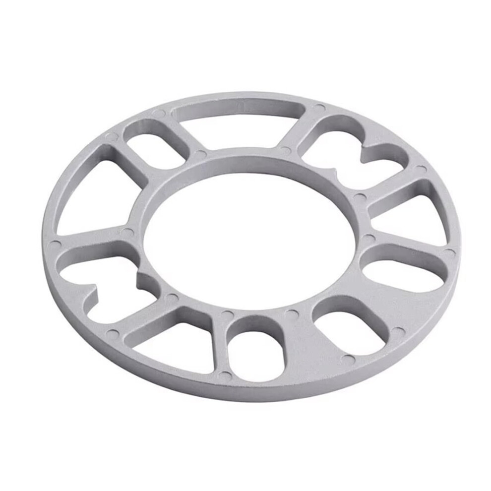 Car Wheel Spacers 4 Piece Aluminum 5MM Shims for 4 Lug 5 Lug 4x100 5x120 Compatibility Forged Wheel Spacer