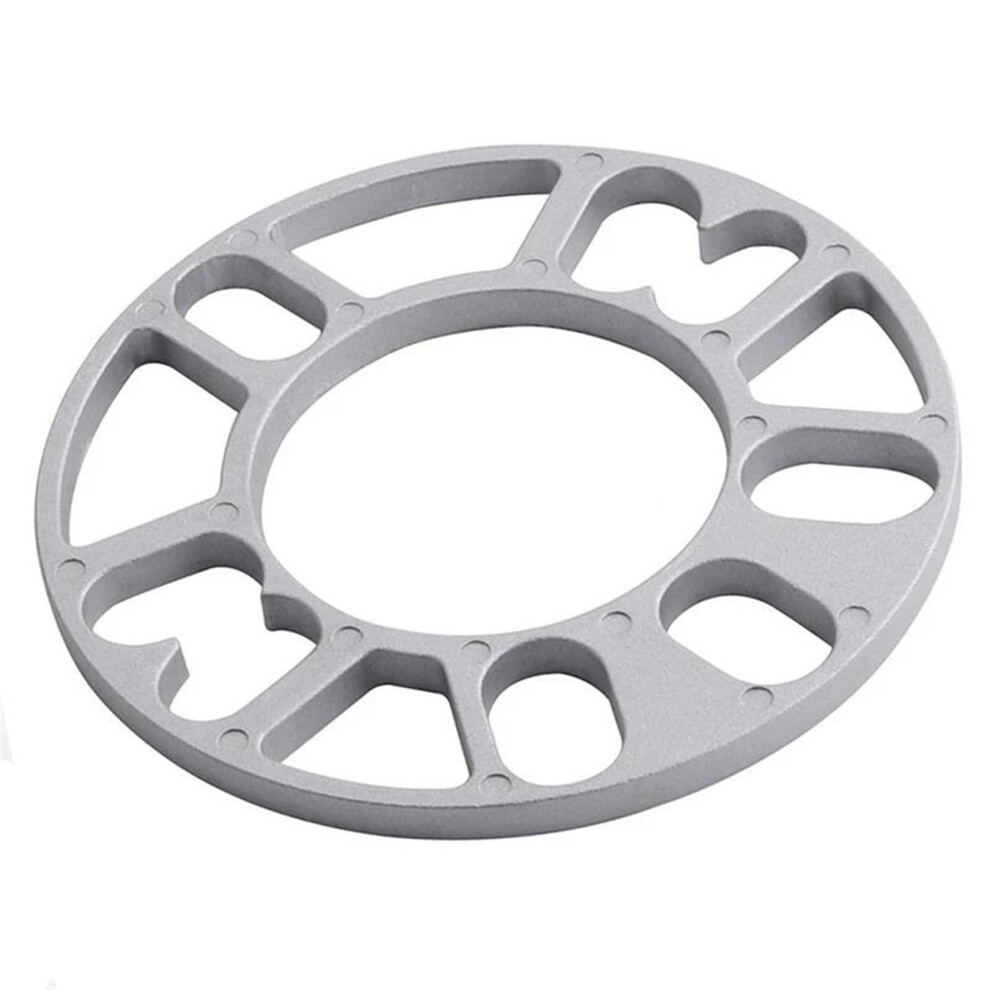 Wheel Spacers Shims Plate 4Pcs 8Mm Aluminum Wheel Spacer Shims For 4X100 4X114.3 5X100 5X108 5X114.3 5X120 Vehicles 9016109724250