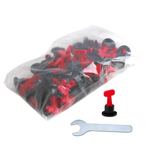 Tile Leveling System Kit Tile Leveler Spacers Replaceable Steel