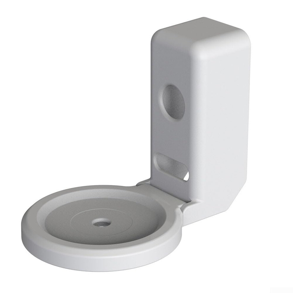 Wall Mount Bracket With Cable Management For Echo Dot 5Th 4Th Gen Smart Speaker, Space Saving Abs, White 6447073534027